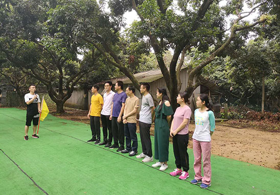 “挑战自我，凝聚力量，熔炼一流团队” 广东优科检测户外拓展活动